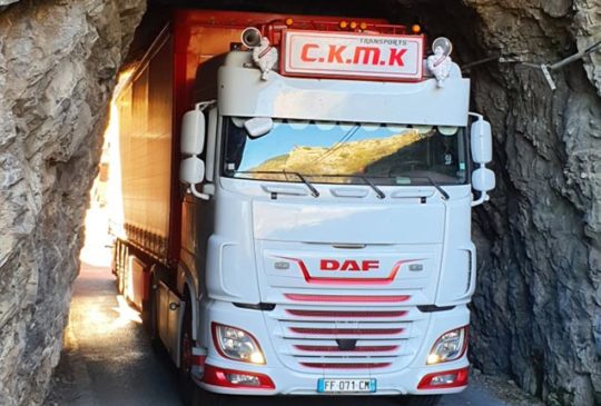 transport routier tunnel